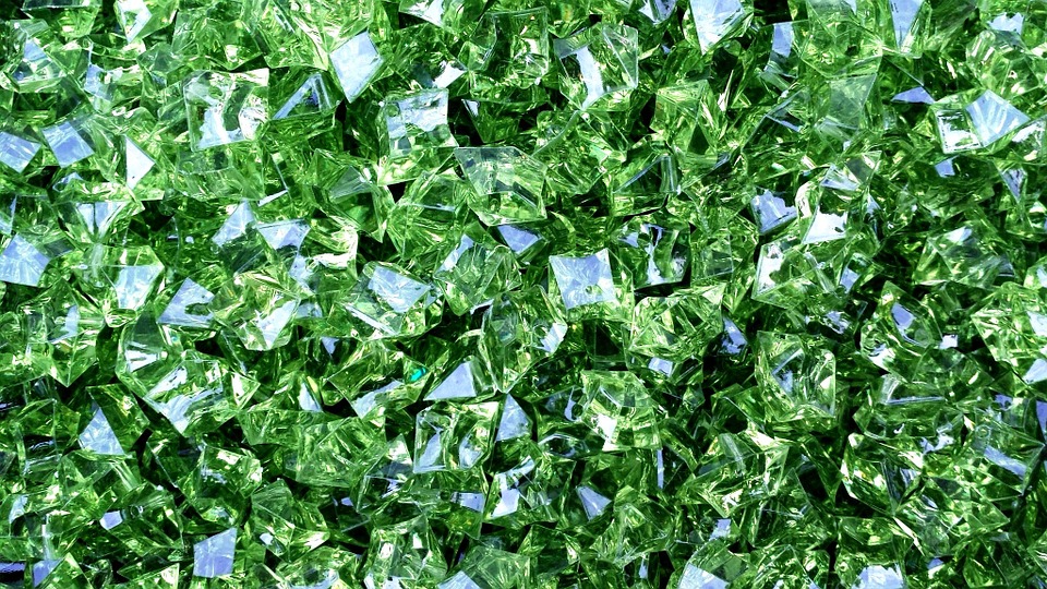 zelené diamanty